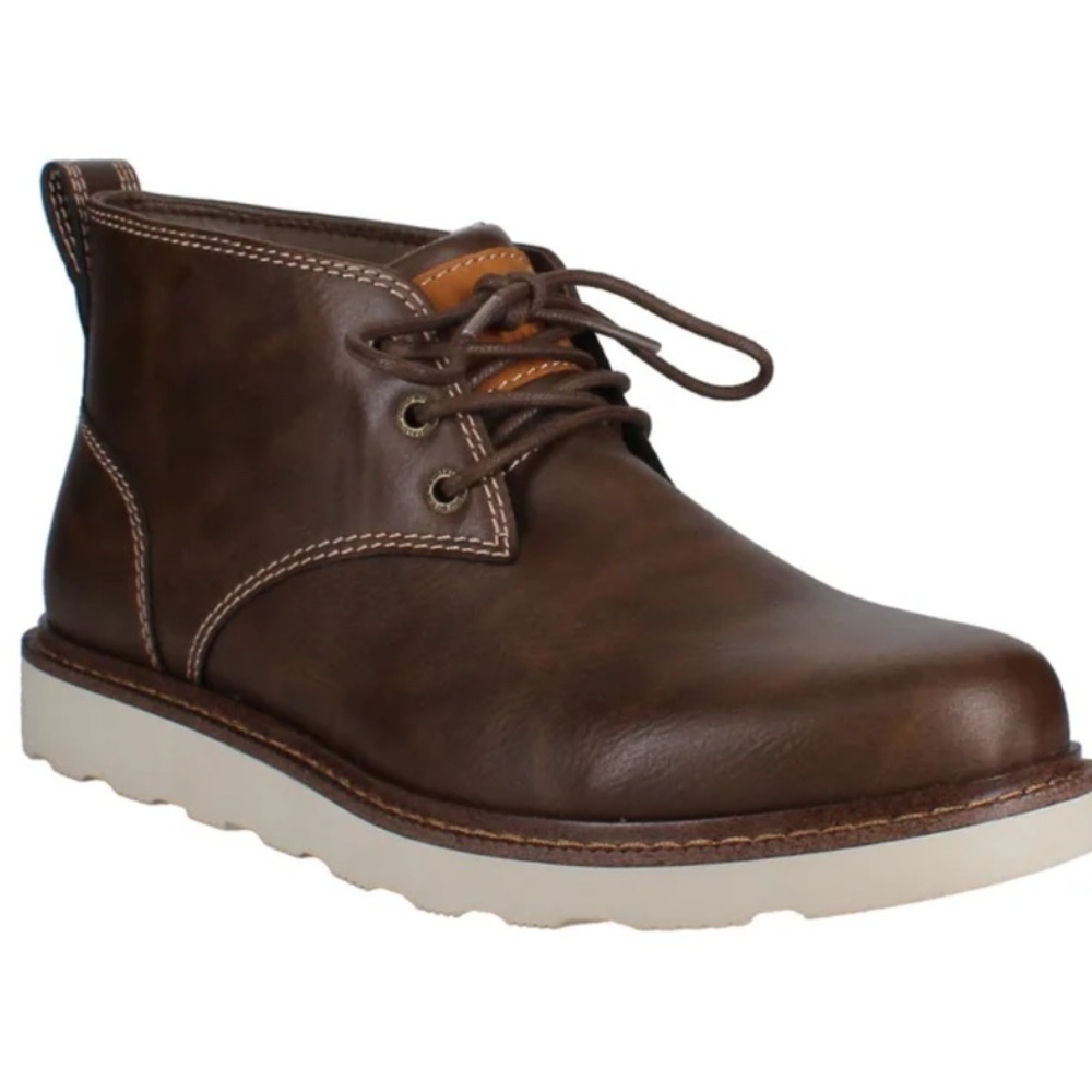 🏷️ Buffalo Men's Brown Metcalfe Lace Up Chukka Boot by David Bitton 10.5 NIB